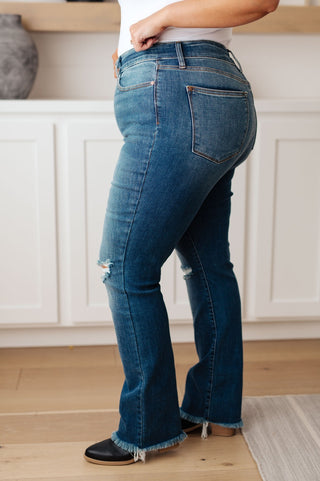 Morgan High Rise Distressed Straight Jeans-[option4]-[option5]-[option6]-[option7]-[option8]-Womens-Clothing-Shop