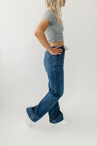 PREORDER: High Rise Wide Leg Denim Joggers-[option4]-[option5]-[option6]-[option7]-[option8]-Womens-Clothing-Shop