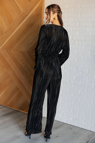 Night Out Plisse Jumpsuit-[option4]-[option5]-[option6]-[option7]-[option8]-Womens-Clothing-Shop