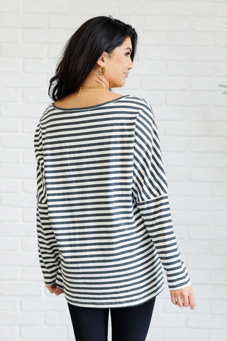 Obviously Mine Striped Oversized Top-[option4]-[option5]-[option6]-[option7]-[option8]-Womens-Clothing-Shop