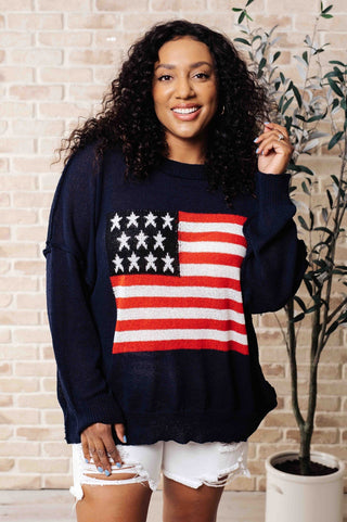 Oh Say Can You See Lightweight Pullover-[option4]-[option5]-[option6]-[option7]-[option8]-Womens-Clothing-Shop