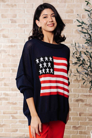 Oh Say Can You See Lightweight Pullover-[option4]-[option5]-[option6]-[option7]-[option8]-Womens-Clothing-Shop