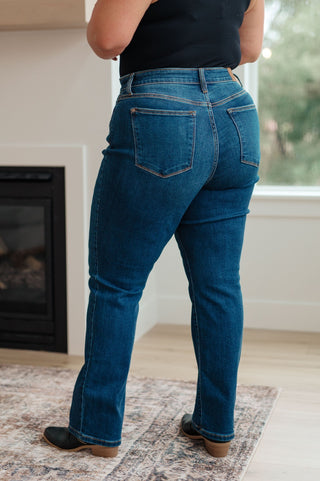 Pippa High Rise Button Fly Straight Jeans-[option4]-[option5]-[option6]-[option7]-[option8]-Womens-Clothing-Shop