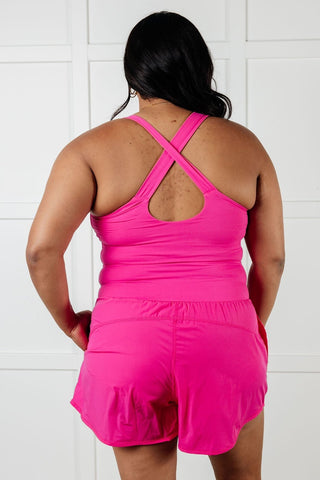 Raising Heart Rate Cutout Runsie In Sonic Pink-[option4]-[option5]-[option6]-[option7]-[option8]-Womens-Clothing-Shop