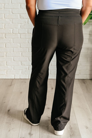 Runner's High Drawstring Joggers in Black-[option4]-[option5]-[option6]-[option7]-[option8]-Womens-Clothing-Shop