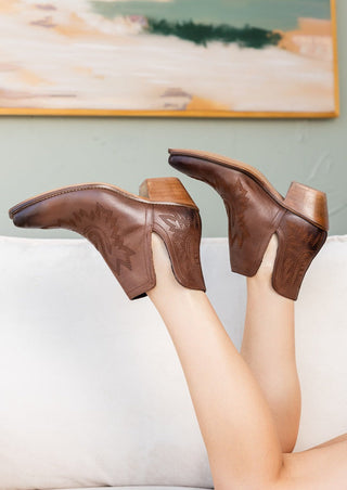 Kickin' Booties in Brown-[option4]-[option5]-[option6]-[option7]-[option8]-Womens-Clothing-Shop