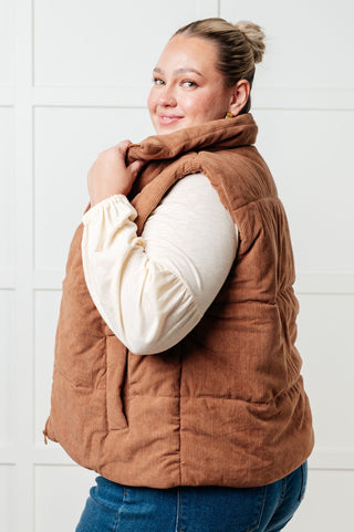 Set Me Up Corduroy Puffer Vest-[option4]-[option5]-[option6]-[option7]-[option8]-Womens-Clothing-Shop