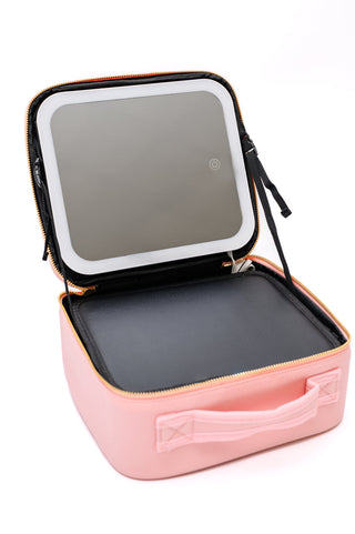 She's All That LED Makeup Case in Pink-OS-[option4]-[option5]-[option6]-[option7]-[option8]-Womens-Clothing-Shop