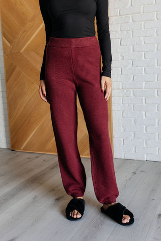 Simple Solution Knit Set in Wine-[option4]-[option5]-[option6]-[option7]-[option8]-Womens-Clothing-Shop