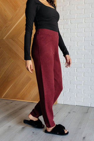 Simple Solution Knit Set in Wine-[option4]-[option5]-[option6]-[option7]-[option8]-Womens-Clothing-Shop