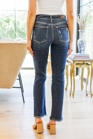 Sloane Mid Rise Heavy Destroyed Straight Jeans-[option4]-[option5]-[option6]-[option7]-[option8]-Womens-Clothing-Shop