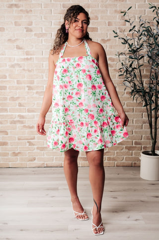 Soul Tied Floral Dress in Pink-[option4]-[option5]-[option6]-[option7]-[option8]-Womens-Clothing-Shop