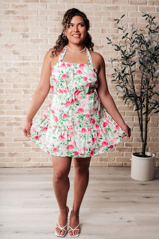 Soul Tied Floral Dress in Pink-[option4]-[option5]-[option6]-[option7]-[option8]-Womens-Clothing-Shop