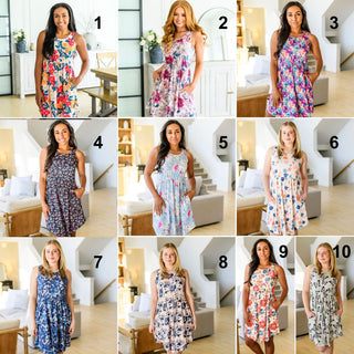 PREORDER: Dear Dress in Assorted Prints-[option4]-[option5]-[option6]-[option7]-[option8]-Womens-Clothing-Shop