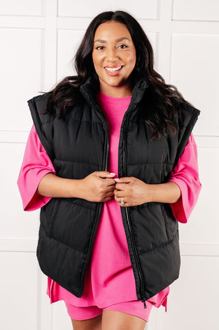 Stadium Seating Puffer Vest-[option4]-[option5]-[option6]-[option7]-[option8]-Womens-Clothing-Shop