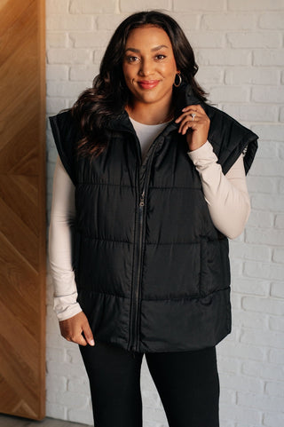 Stadium Seating Puffer Vest-[option4]-[option5]-[option6]-[option7]-[option8]-Womens-Clothing-Shop