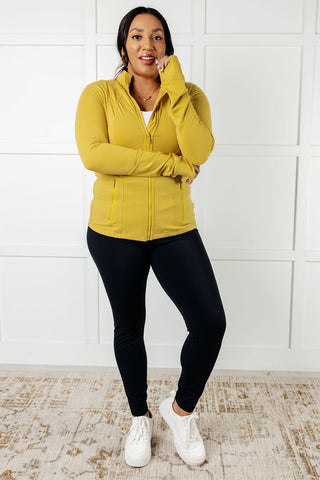 Staying Swift Activewear Jacket in Yellow Pear-[option4]-[option5]-[option6]-[option7]-[option8]-Womens-Clothing-Shop