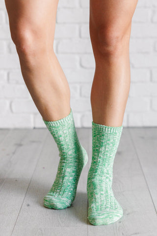 Sweet Heathered Scrunch Socks Set of 3 Pairs-OS-[option4]-[option5]-[option6]-[option7]-[option8]-Womens-Clothing-Shop