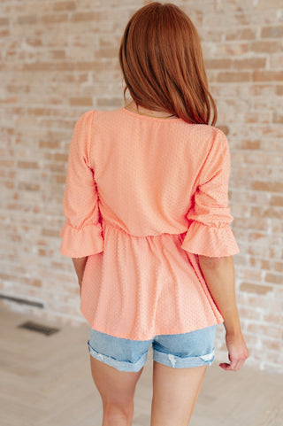 Sweet Sherbet Swiss Dot Top-[option4]-[option5]-[option6]-[option7]-[option8]-Womens-Clothing-Shop