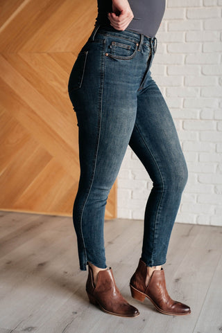 Tessa High Rise Control Top Step Hem Skinny Jeans-[option4]-[option5]-[option6]-[option7]-[option8]-Womens-Clothing-Shop