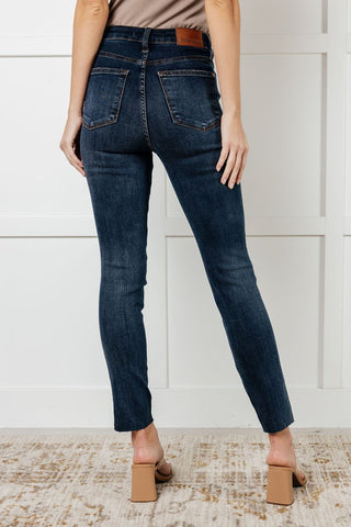 Tessa High Rise Control Top Step Hem Skinny Jeans-[option4]-[option5]-[option6]-[option7]-[option8]-Womens-Clothing-Shop