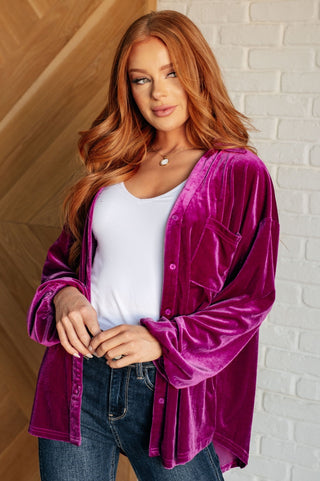 The Best Policy Velvet Balloon Sleeve Top-[option4]-[option5]-[option6]-[option7]-[option8]-Womens-Clothing-Shop