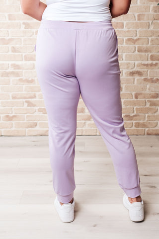 Tommy Two Tone Waffle Joggers Purple-[option4]-[option5]-[option6]-[option7]-[option8]-Womens-Clothing-Shop