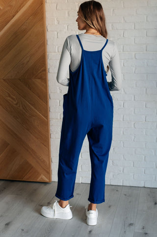 Totally Me Spaghetti Strap Jumpsuit in Light Navy-[option4]-[option5]-[option6]-[option7]-[option8]-Womens-Clothing-Shop