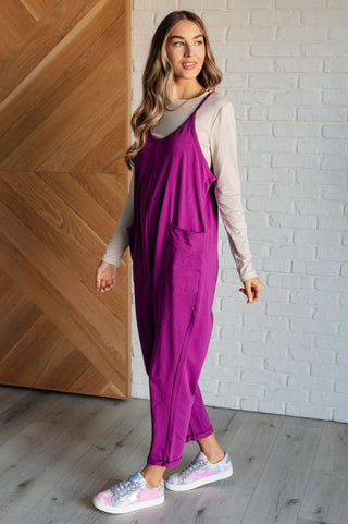 Totally Me Spaghetti Strap Jumpsuit in Light Plum-[option4]-[option5]-[option6]-[option7]-[option8]-Womens-Clothing-Shop