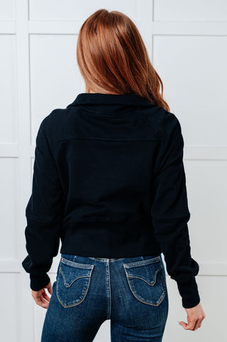 Under Her Spell Half Zip Pullover in Black-[option4]-[option5]-[option6]-[option7]-[option8]-Womens-Clothing-Shop