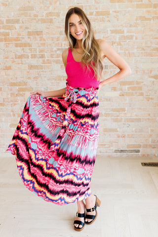 Watch Me Twirl Abstract Skirt-[option4]-[option5]-[option6]-[option7]-[option8]-Womens-Clothing-Shop