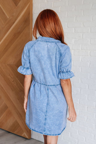 Westward Movement Denim Shirtdress-[option4]-[option5]-[option6]-[option7]-[option8]-Womens-Clothing-Shop