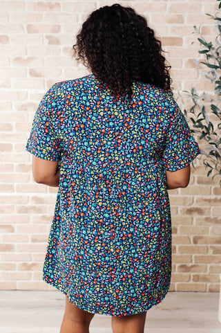 What's the Hurry About? Floral Dress-[option4]-[option5]-[option6]-[option7]-[option8]-Womens-Clothing-Shop