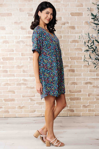 What's the Hurry About? Floral Dress-[option4]-[option5]-[option6]-[option7]-[option8]-Womens-Clothing-Shop