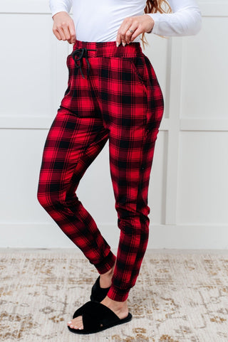 Your New Favorite Joggers in Red Plaid-[option4]-[option5]-[option6]-[option7]-[option8]-Womens-Clothing-Shop