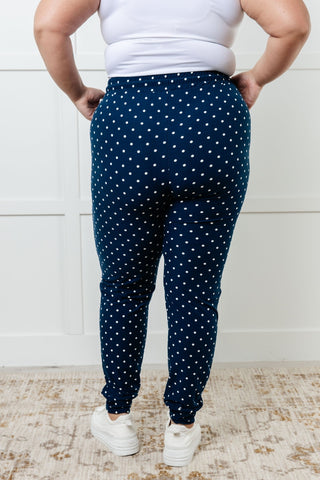 Your New Favorite Joggers in White Polka Dot-[option4]-[option5]-[option6]-[option7]-[option8]-Womens-Clothing-Shop