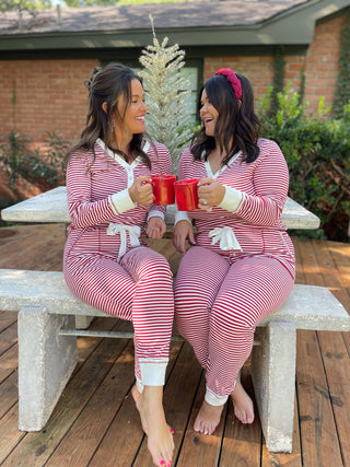 PREORDER: Candy Striped Pajama Pants Set-[option4]-[option5]-[option6]-[option7]-[option8]-Womens-Clothing-Shop