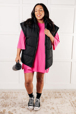 Stadium Seating Puffer Vest-[option4]-[option5]-[option6]-[option7]-[option8]-Womens-Clothing-Shop