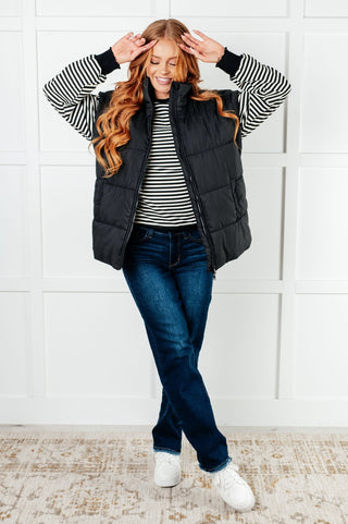 Stadium Seating Puffer Vest-[option4]-[option5]-[option6]-[option7]-[option8]-Womens-Clothing-Shop