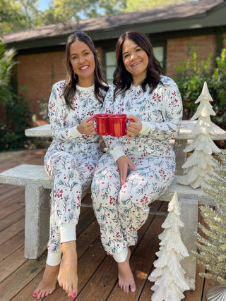 PREORDER: Holly Berry Pajama Pants Set-[option4]-[option5]-[option6]-[option7]-[option8]-Womens-Clothing-Shop