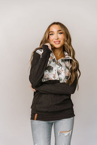 Ampersand Ave Halfzip Sweatshirt | Where The Buffalo Roam-[option4]-[option5]-[option6]-[option7]-[option8]-Womens-Clothing-Shop