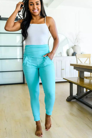 PREORDER: Haley Ruched Waist Legging in Seven Colors-[option4]-[option5]-[option6]-[option7]-[option8]-Womens-Clothing-Shop