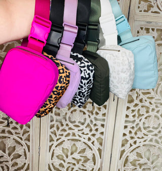 PREORDER: Everyday Bum Bag in Assorted Colors-[option4]-[option5]-[option6]-[option7]-[option8]-Womens-Clothing-Shop