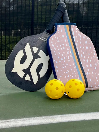 PREORDER: Pickleball Paddle Cover in Navy Fawn-OS-[option4]-[option5]-[option6]-[option7]-[option8]-Womens-Clothing-Shop