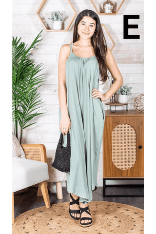 PREORDER: Relaxed Fit Jumpsuit in Assorted Prints-[option4]-[option5]-[option6]-[option7]-[option8]-Womens-Clothing-Shop