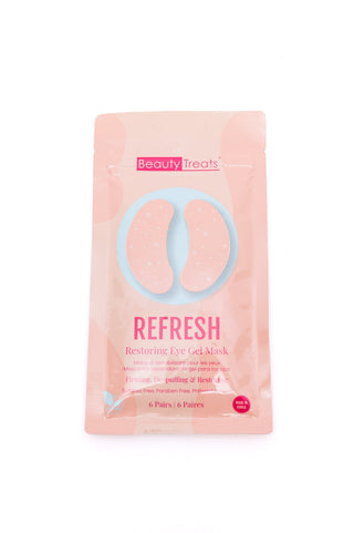 Beauty Treats Restoring Eye Gel Mask-OS-[option4]-[option5]-[option6]-[option7]-[option8]-Womens-Clothing-Shop