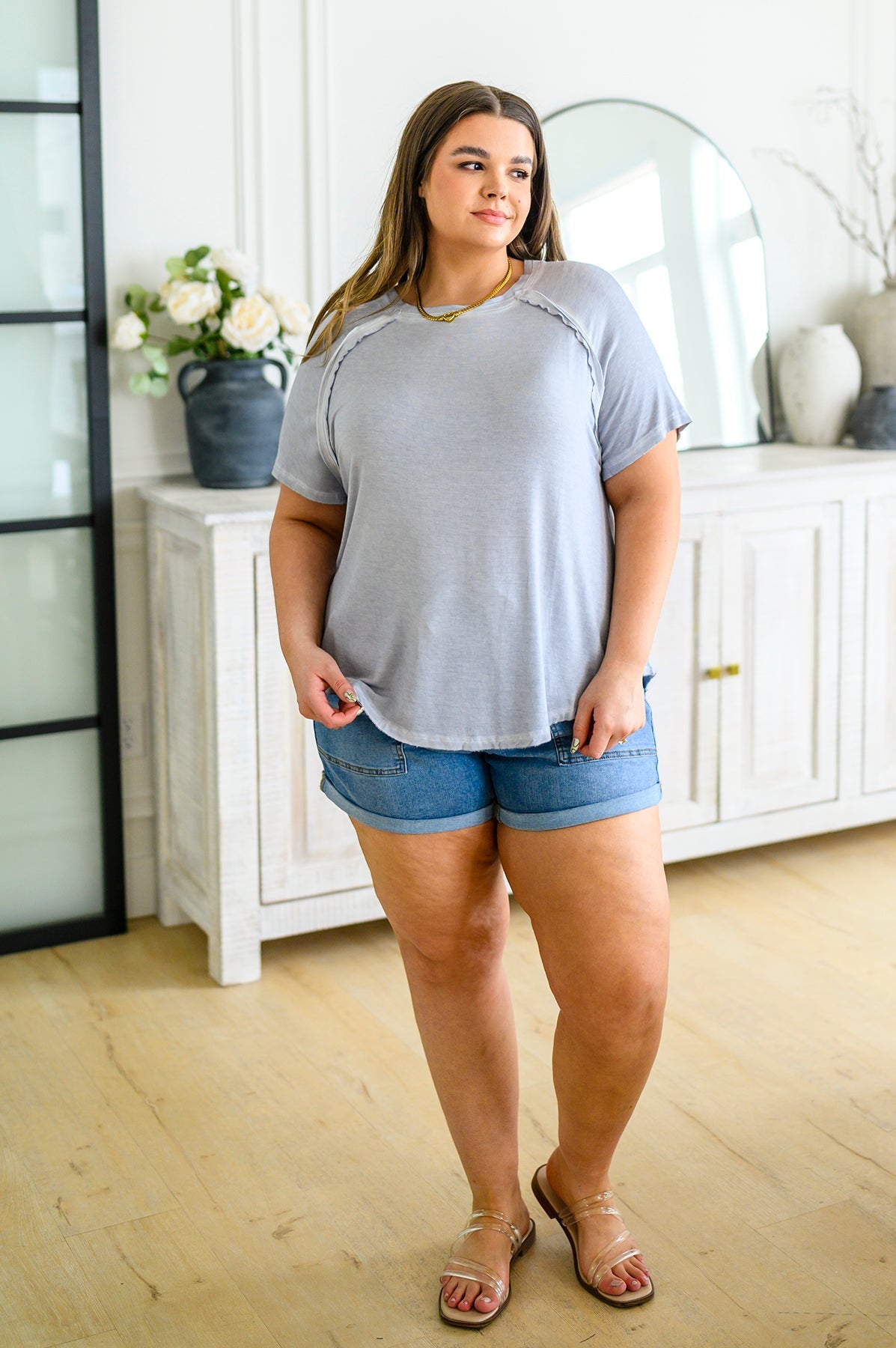 Women's Plus Size Pull-Ons - Jeans, Shorts & More