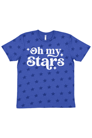 PREORDER: (Adult) Matching Oh My Stars Graphic Tee-[option4]-[option5]-[option6]-[option7]-[option8]-Womens-Clothing-Shop