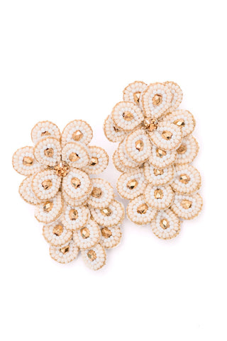 Falling Petals Earrings in Ivory-OS-[option4]-[option5]-[option6]-[option7]-[option8]-Womens-Clothing-Shop