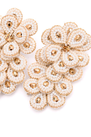 Falling Petals Earrings in Ivory-OS-[option4]-[option5]-[option6]-[option7]-[option8]-Womens-Clothing-Shop